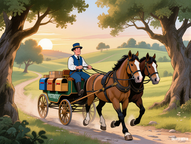 Eines nebligen Morgens, als die Sonne golden durch Tauperlen brach, lud Elias die Pakete: Ein Band über Friedhöfe in Darmstadt, ein Leitfaden der Erstellung von eigenem Parfüm, fantasievolle Geschichten über Drachen, Elfen und andere Fabelwesen.