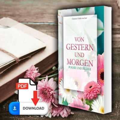 PDF-Download Digital Gedichte, Kurzgeschichten, Bilder ihres Schaffens und Fotos aus ihrem Leben wurden von der Autorin für dieses Buch ausgewählt. Ein Leben, in dem es Schmerz, Trauer, tiefe Resignation, aber auch Freude, Hoffnung und Liebe gab und gibt. Alles spiegelt sich eindrucksvoll in ihren Gedichten und Bildern. So ist das Leben!